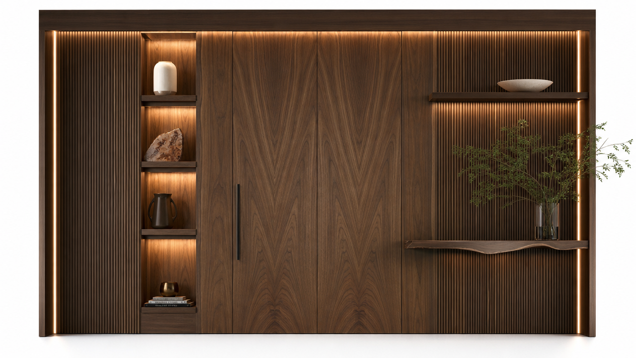 Houten interieur